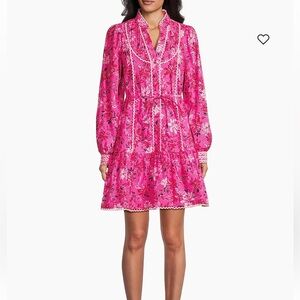 Lilly Pulitzer Arletta Passion Fruit Pink Giraffic Park Print Size 6
